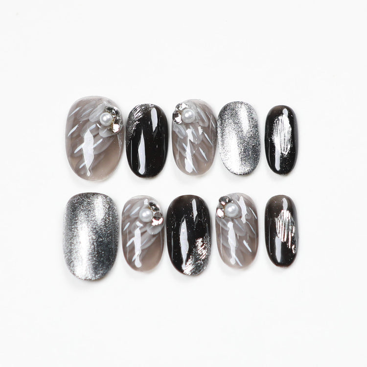 Oval Shape Nails