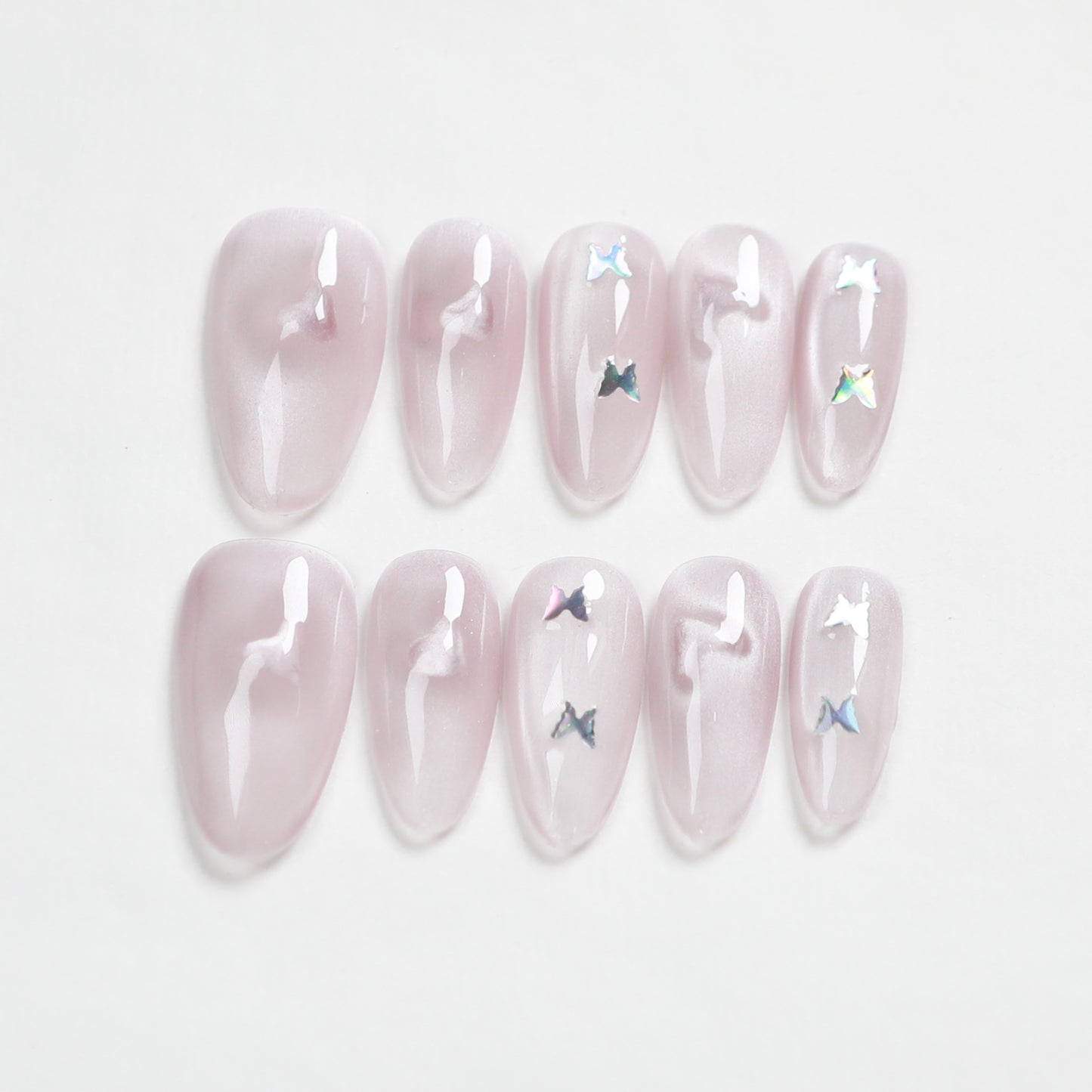 Love Scratch | Regular Oval 10pcs Press-on Nails