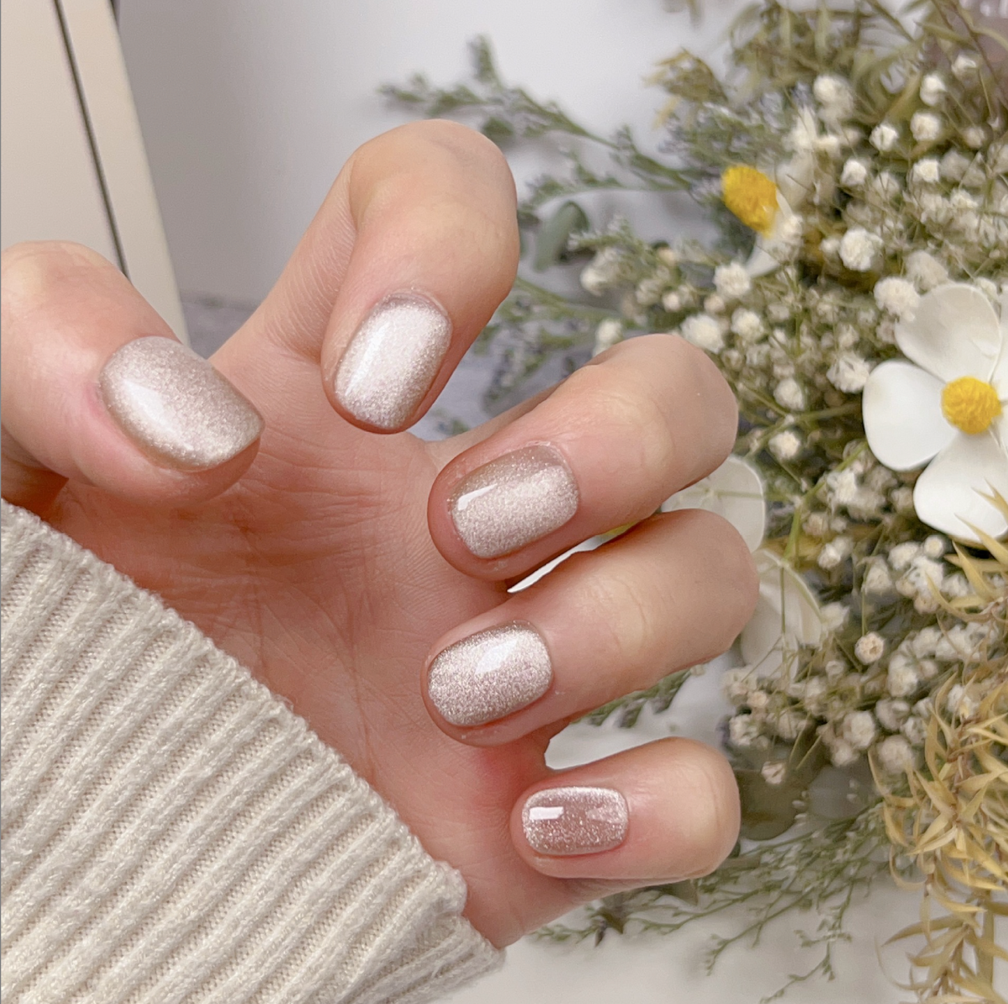 Love Scratch | Short Square 10pcs Press-on Nails