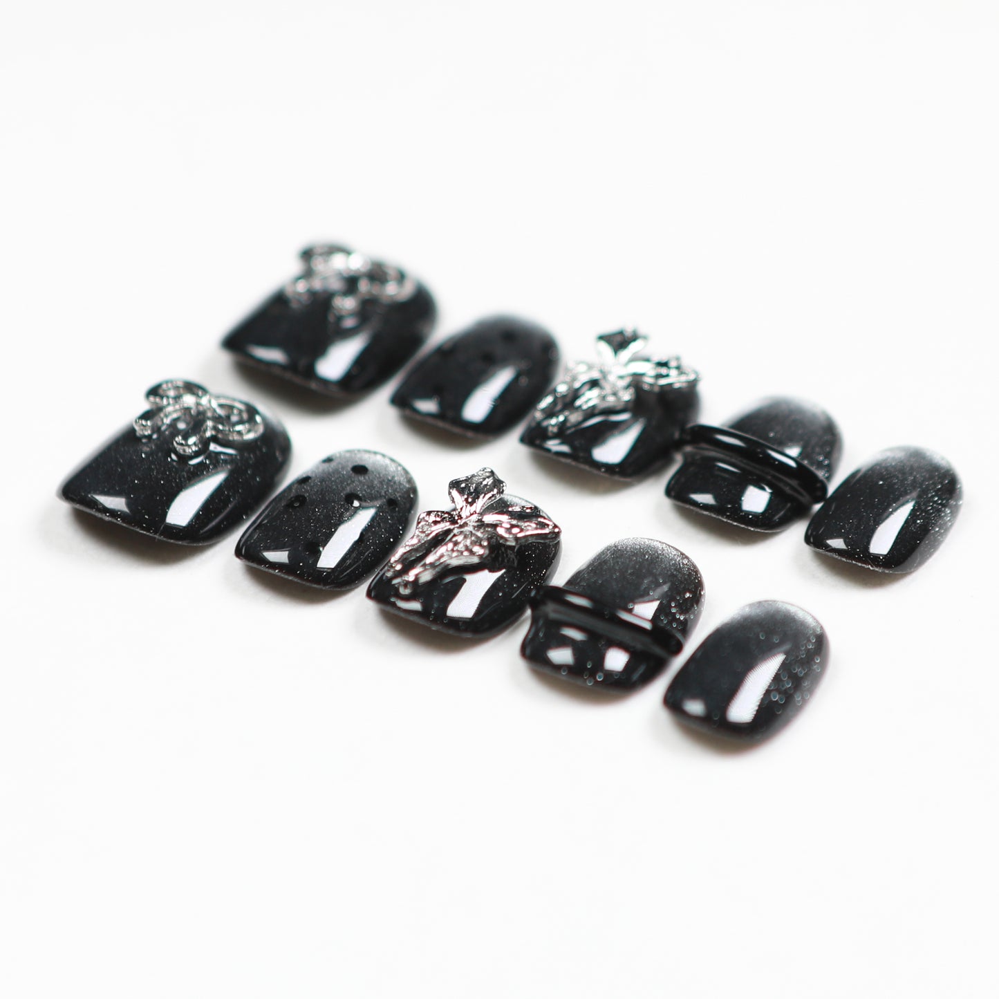 Love Scratch | Short Square 10pcs Press-on Nails