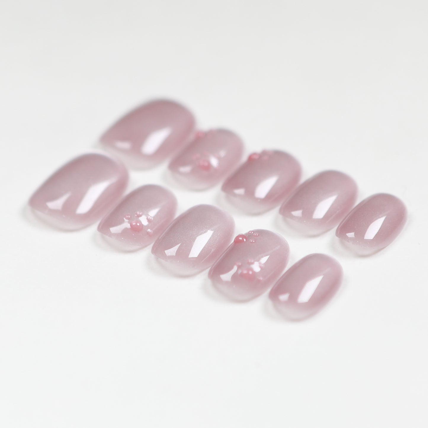 Love Scratch | Short Square 10pcs Press-on Nails